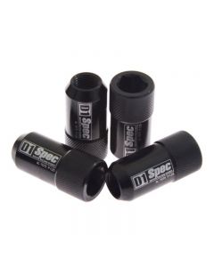 D1 SPEC Nakrętki do felg M12x1,25 imbusowe czarne